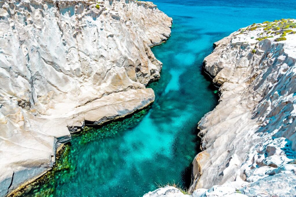 Sarakiniko beach, Milos island, Greece